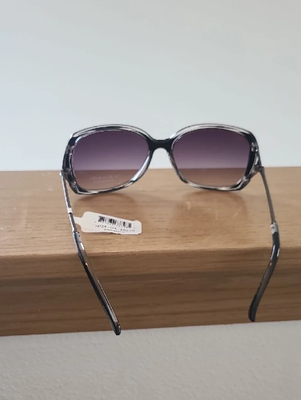 Tahari Black Frame Sunglasses